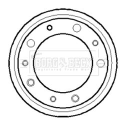 BORG & BECK Jarrurumpu BBR7029